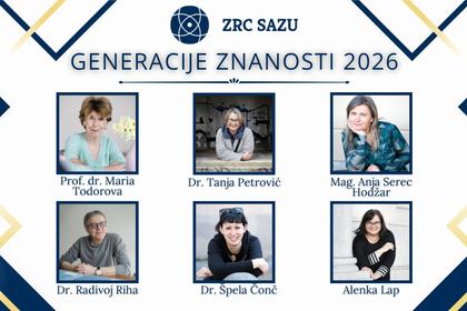 Проф. Мария Тодорова стана почетен член на Научно-изследователския център на Словенската академия на науките